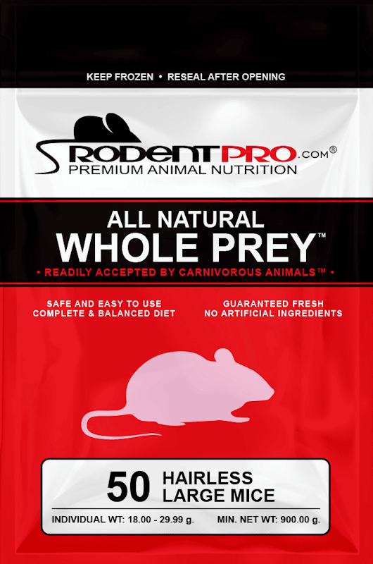 Frozen Hairless Large Mice 50ct for Sale: Shop RodentPro